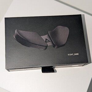 DELTAHUB Carpio 2.0 Right-Handed, Black Small Truly Ergonomic Mouse Wrist Rest